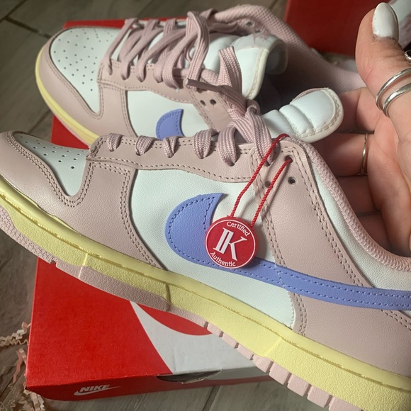 Nike Dunk Low pink Oxford. - Picture 4 of 11